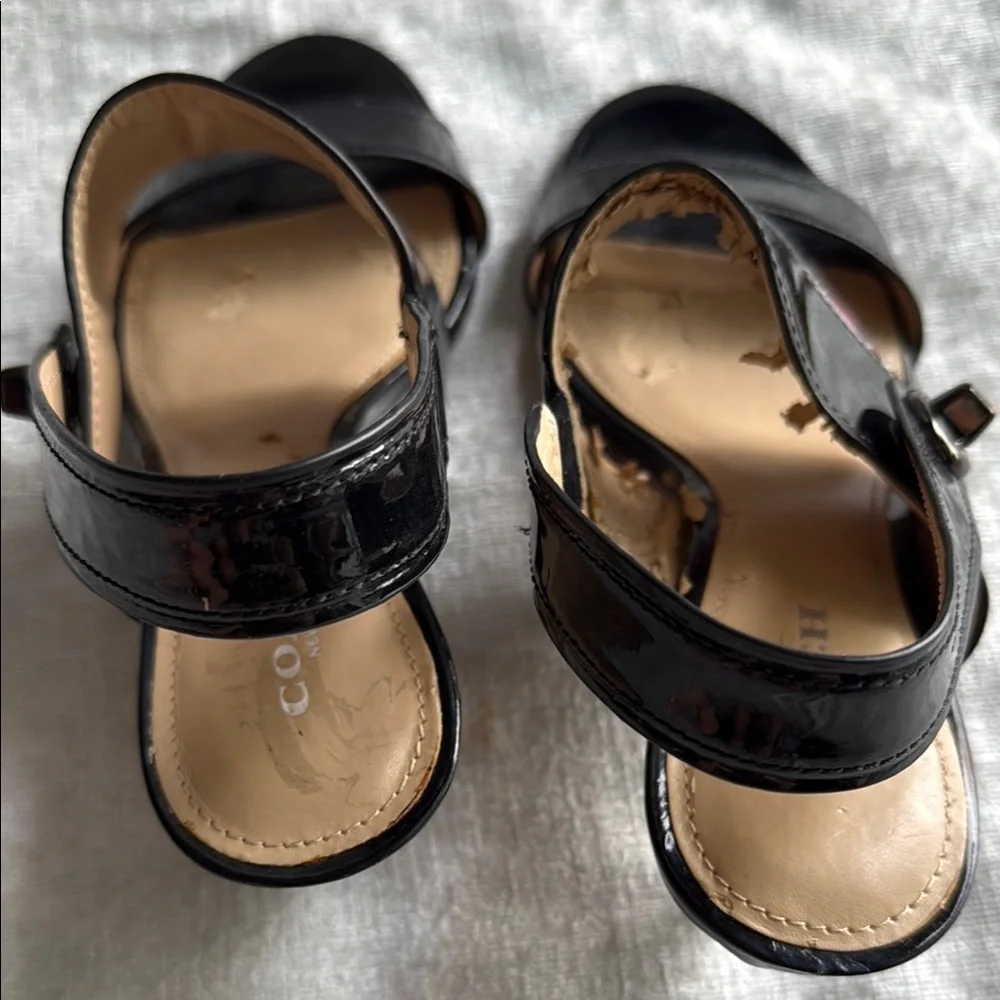 Coach Black Stiletto Heels with Pointed Toe (6.5)